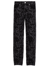 Graffiti Denim - Black