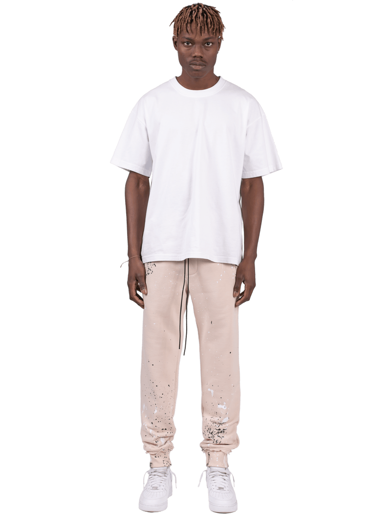 Splatter Sweatpants - Sand