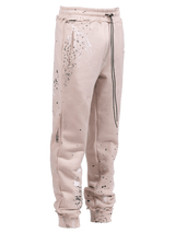 Splatter Sweatpants - Sand