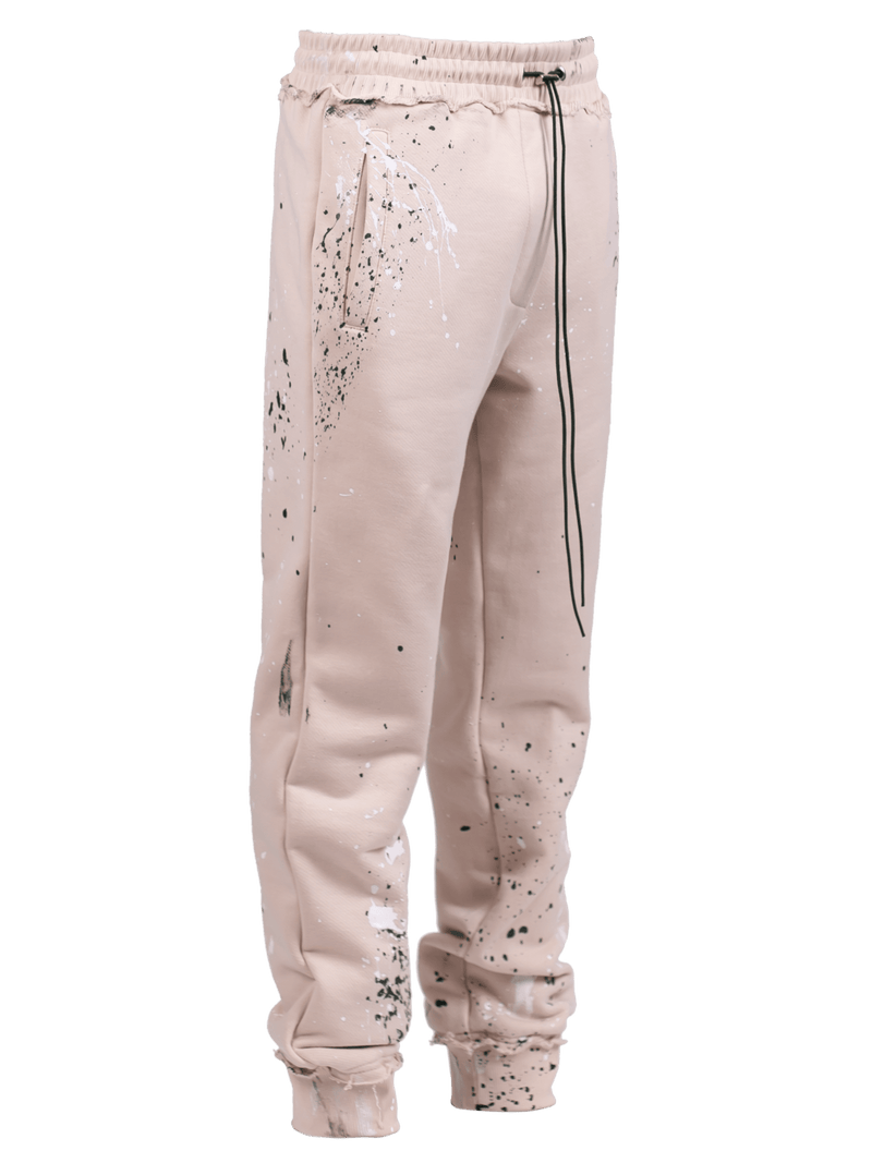 Splatter Sweatpants - Sand