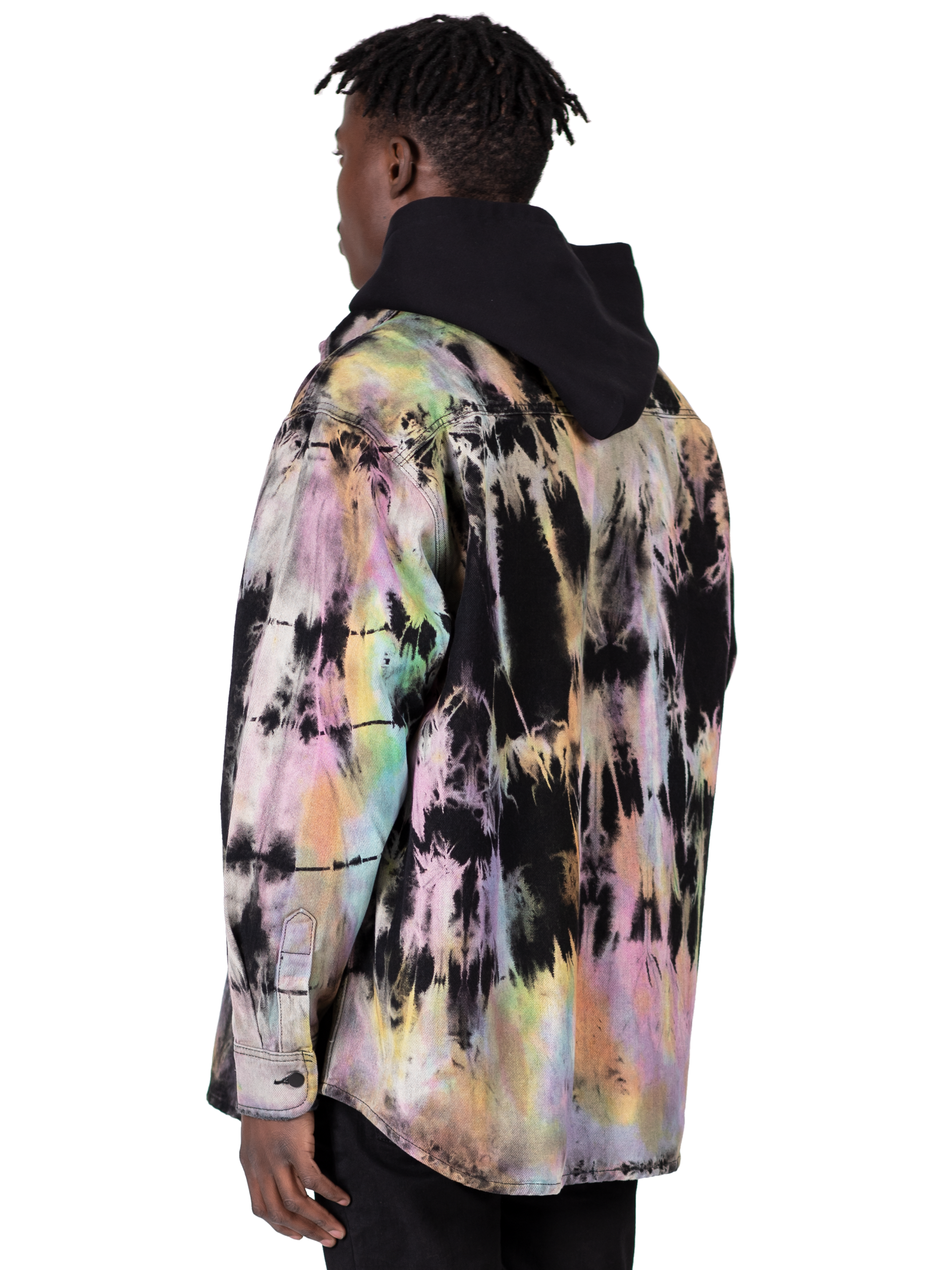 Oversized Tie Dye Shirt - Colour