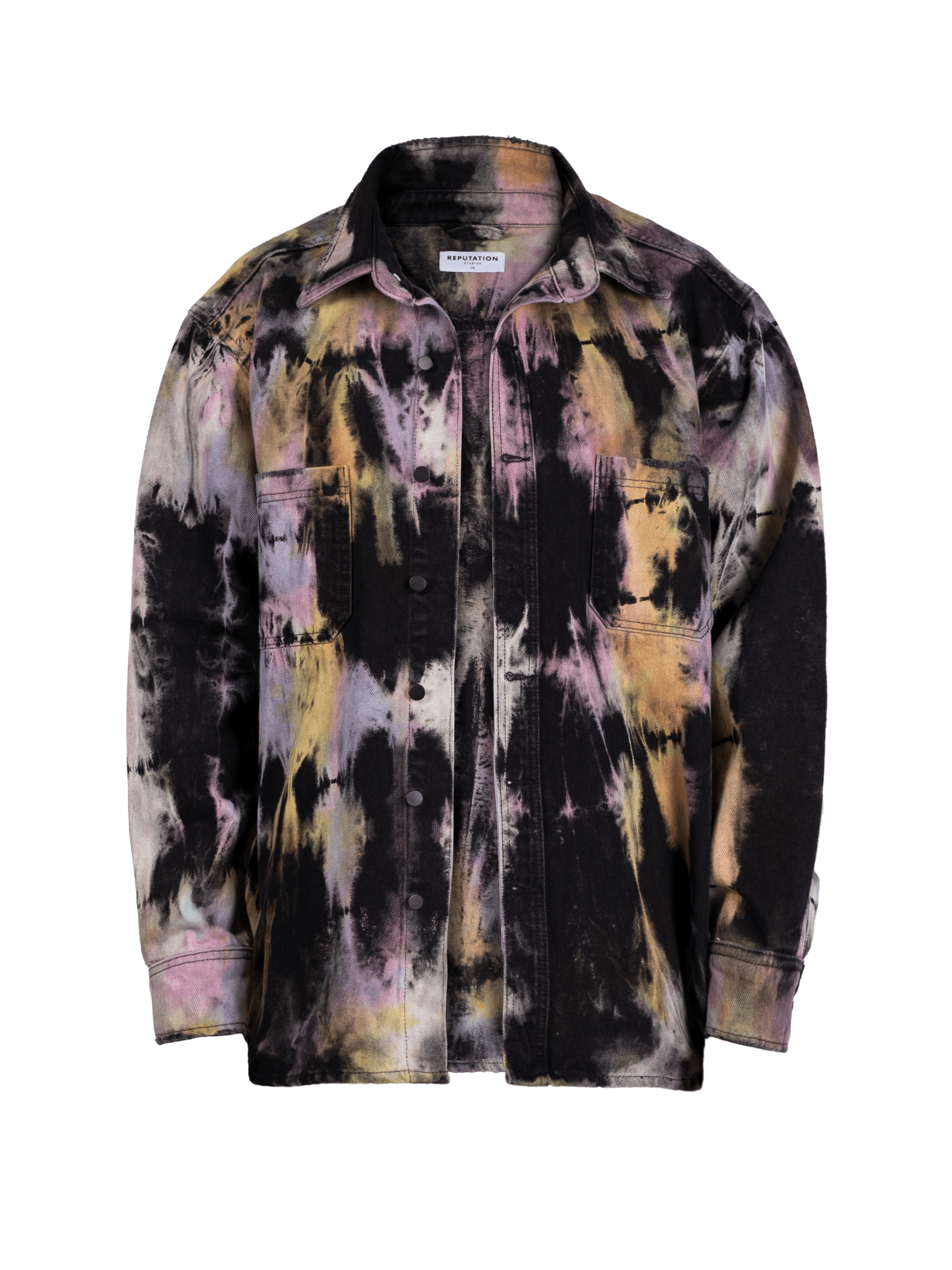 Oversized Tie Dye Shirt - Colour