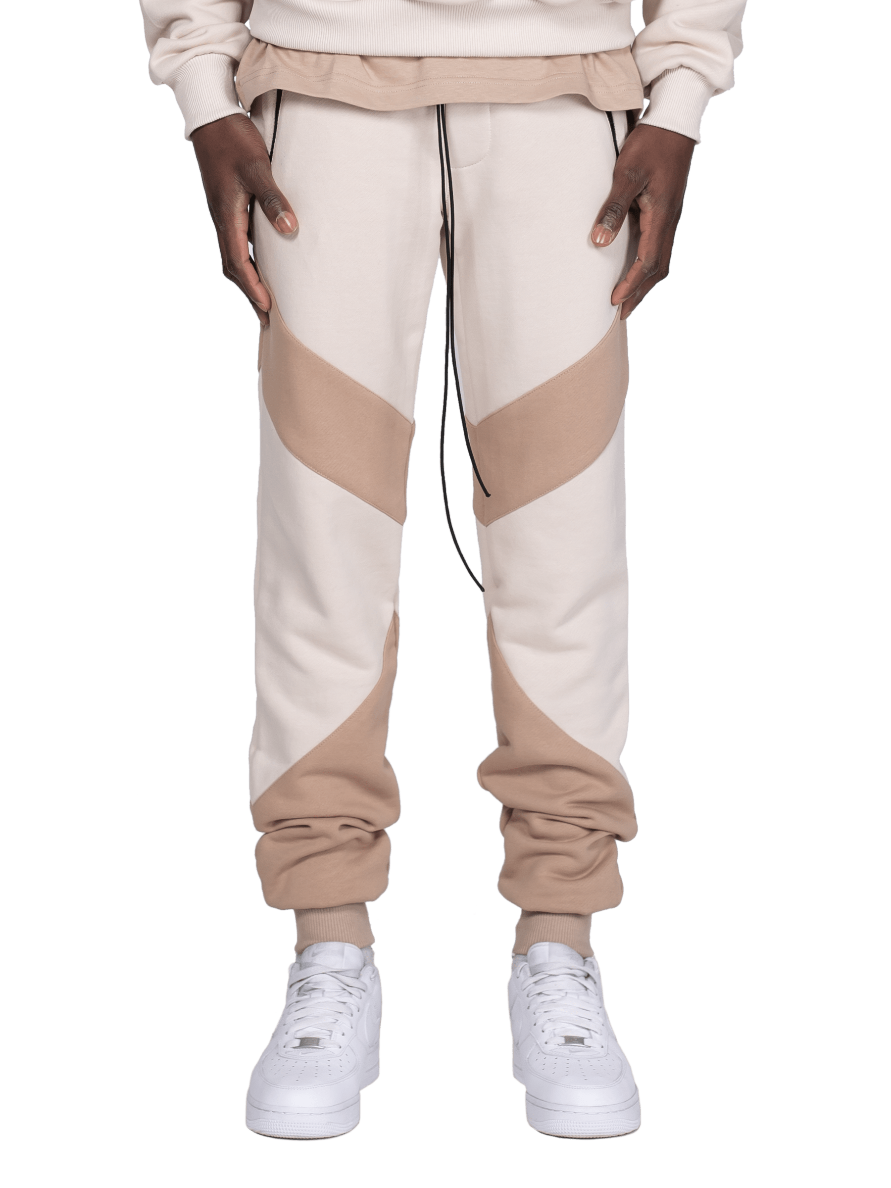 Moto Sweatpants - Sand