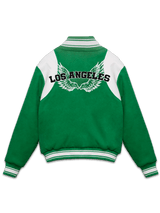 Varsity Jacket - Pine Green
