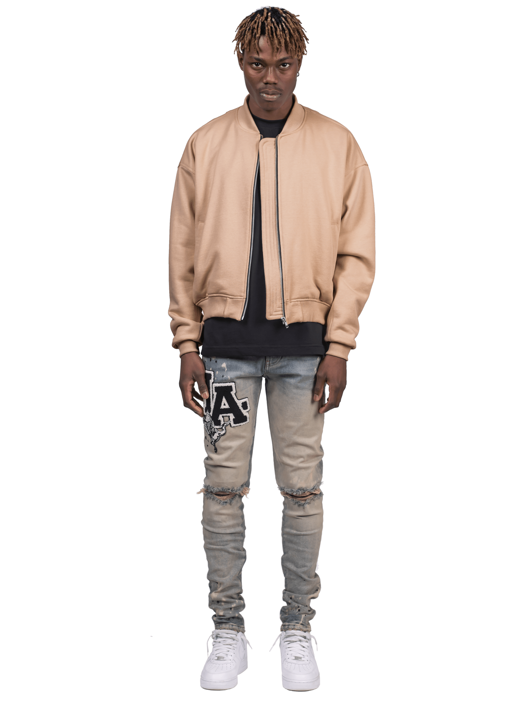 Bomber Jacket - Sand