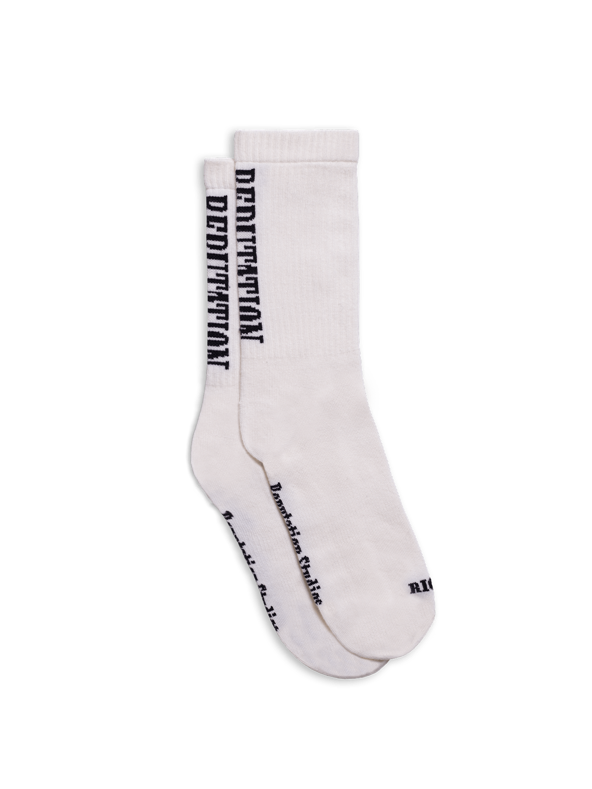 Western Vertical Socks - Off White