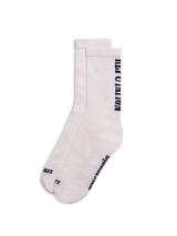 Western Vertical Socks - Off White